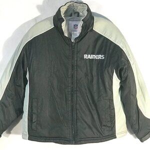 Raiders NFL Football Zip Up Jacket